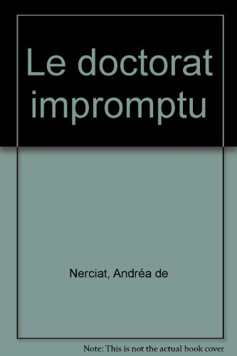 Le doctorat impromptu