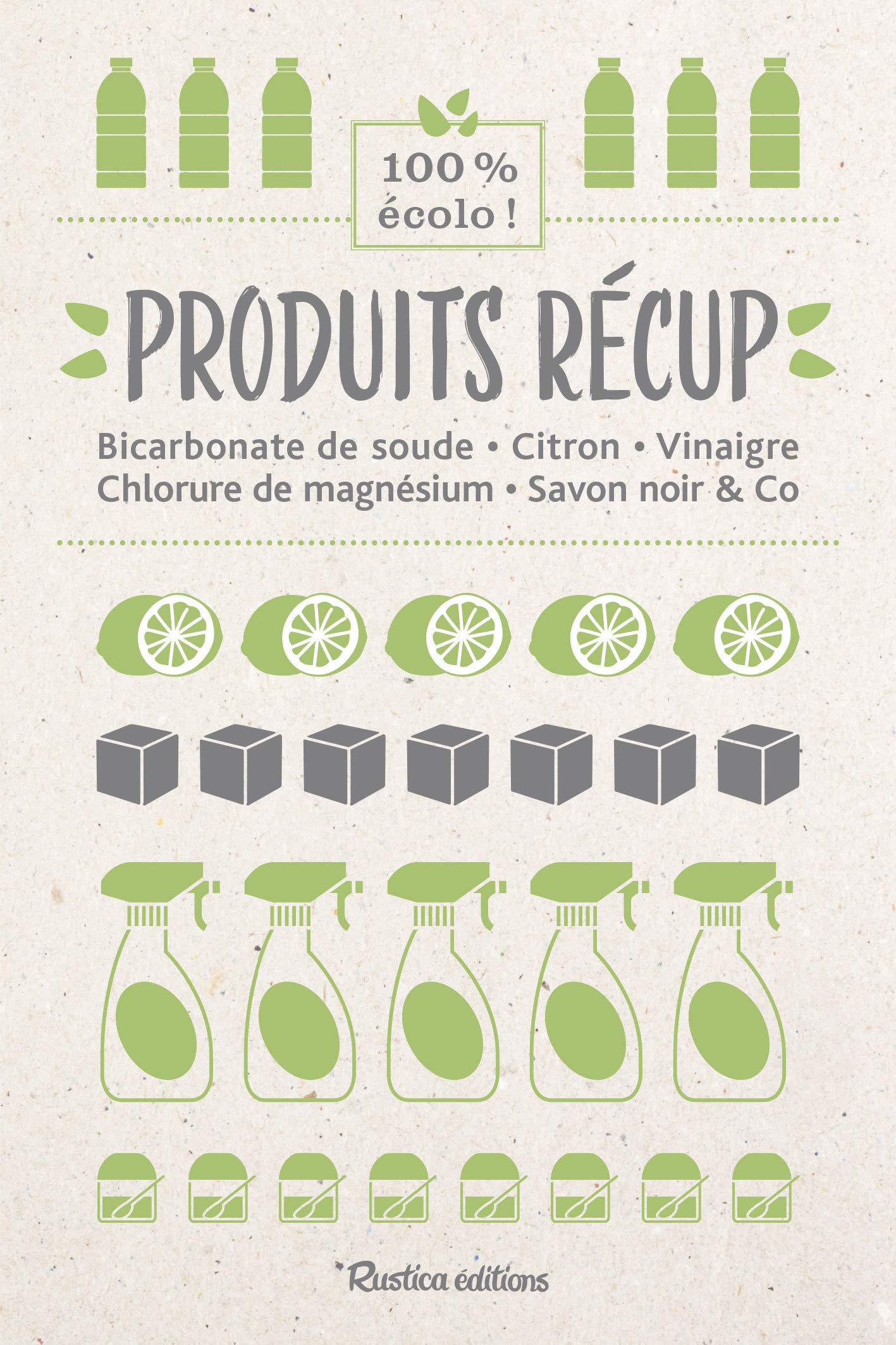 Produits récup' : bicarbonate de soude, citron, vinaigre, chlorure de magnésium, savon noir & Co : 1