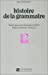 Histoire de la grammaire