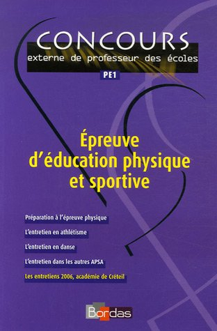 Epreuve d'éducation physique et sportive