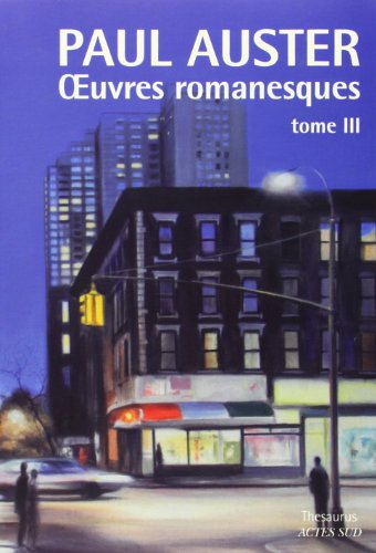 Oeuvres romanesques. Vol. 3