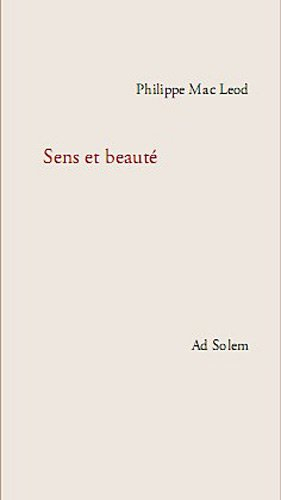 Sens et beauté