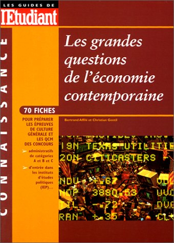 les grandes questions de l'économie contemporaine
