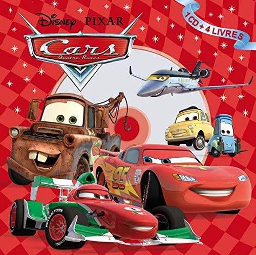 Cars : 1 CD + 4 livres