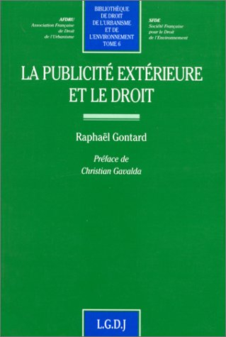 La publicité extérieure et le droit