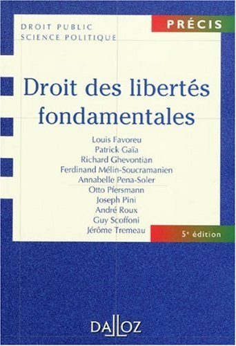 Droit des libertés fondamentales