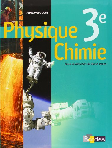 Physique chimie 3e : programme 2008