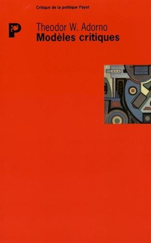 Modèles critiques : interventions, répliques