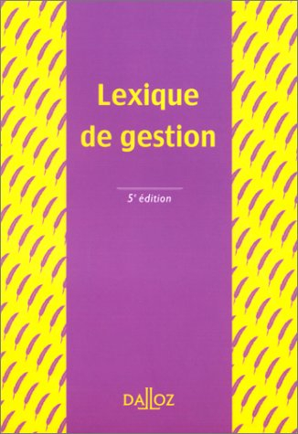sciences de gestion, 5e édition