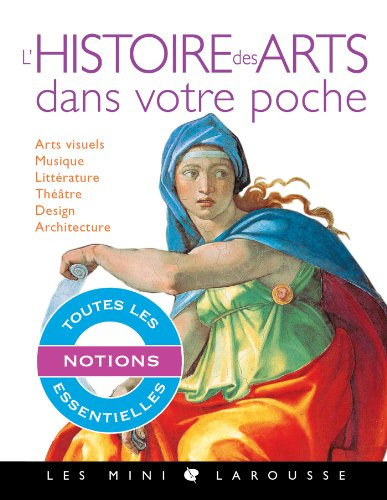L'histoire des arts dans votre poche : arts visuels, musique, littérature, théâtre, design, architec