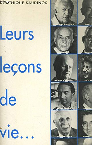 Leurs leçons de vie...