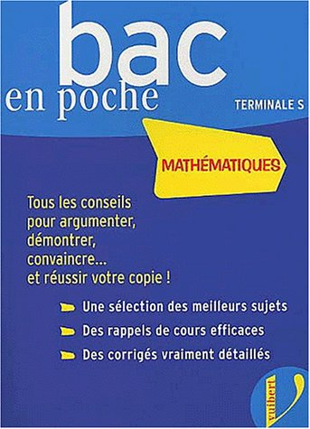 Mathématiques, terminale S