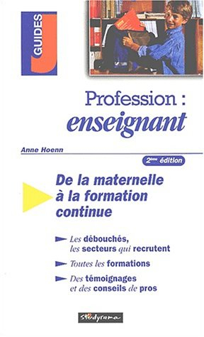 profession : enseignant. 2ème édition