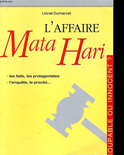 l'affaire mata-hari