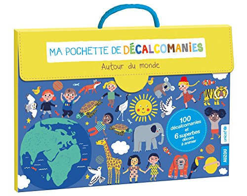 Ma pochette de décalcomanies : autour du monde