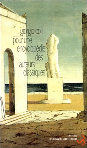 Pour une encyclopédie des auteurs classiques