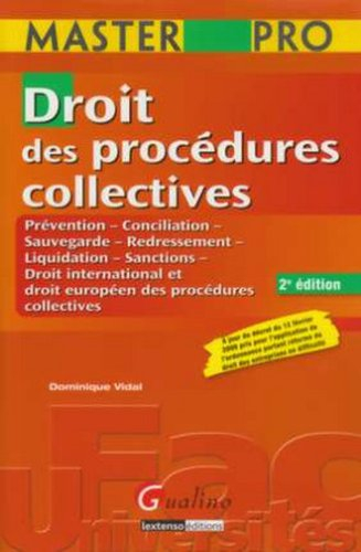 Droit des procédures collectives