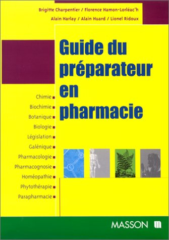 Guide du préparateur en pharmacie