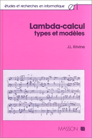 Lambda-calcul, types et modèles