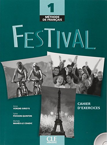 Festival 1, méthode de français : cahier d'exercices