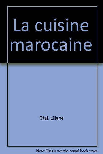 La cuisine marocaine