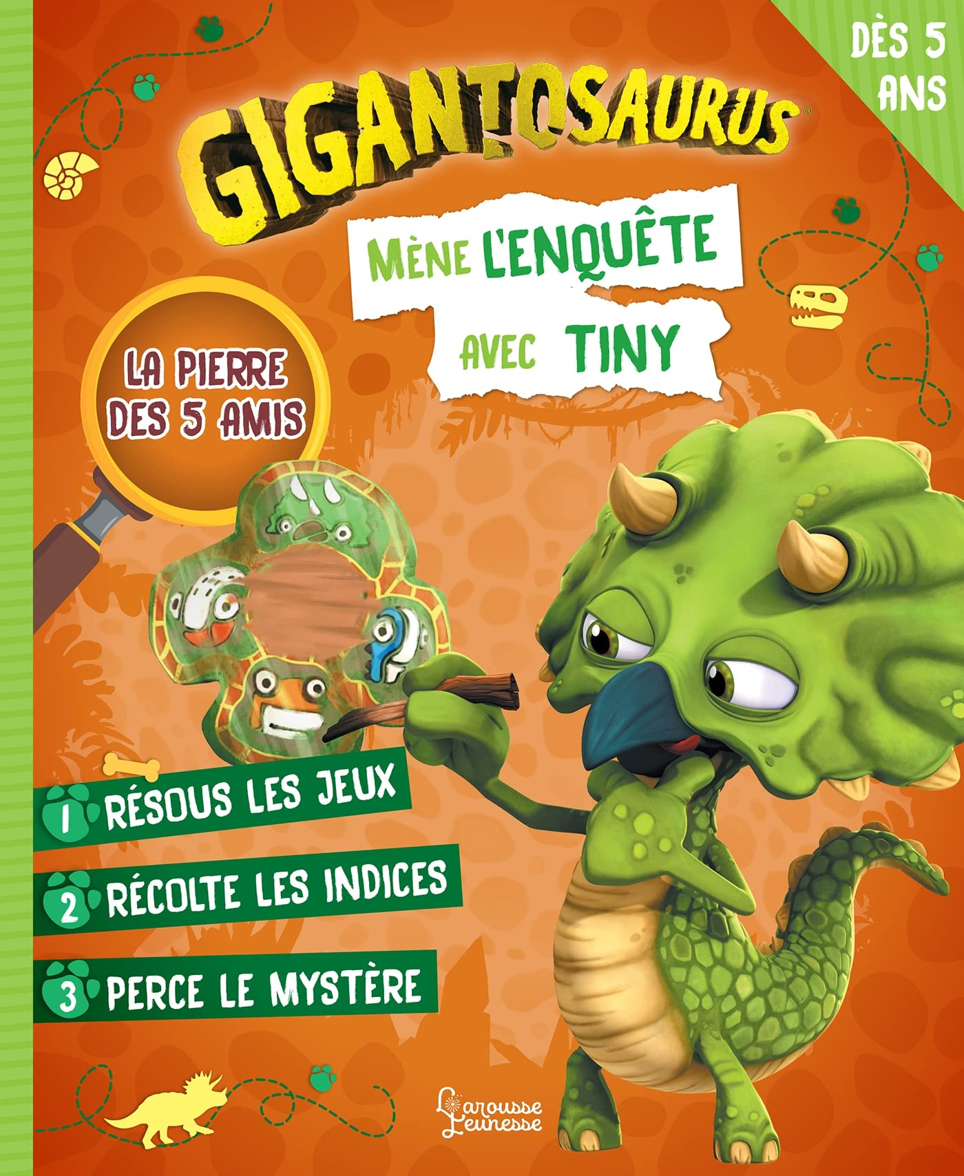 La pierre des 5 amis : mène l'enquête avec Tiny