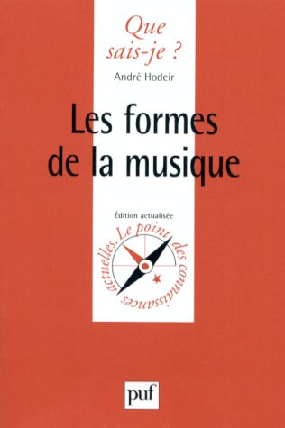 les formes de la musique