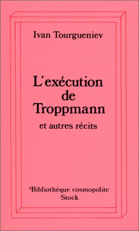 Monsieur François. Les nôtres m'ont envoyé. L'exécution de Troppmann