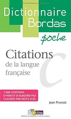 Citations de la langue française