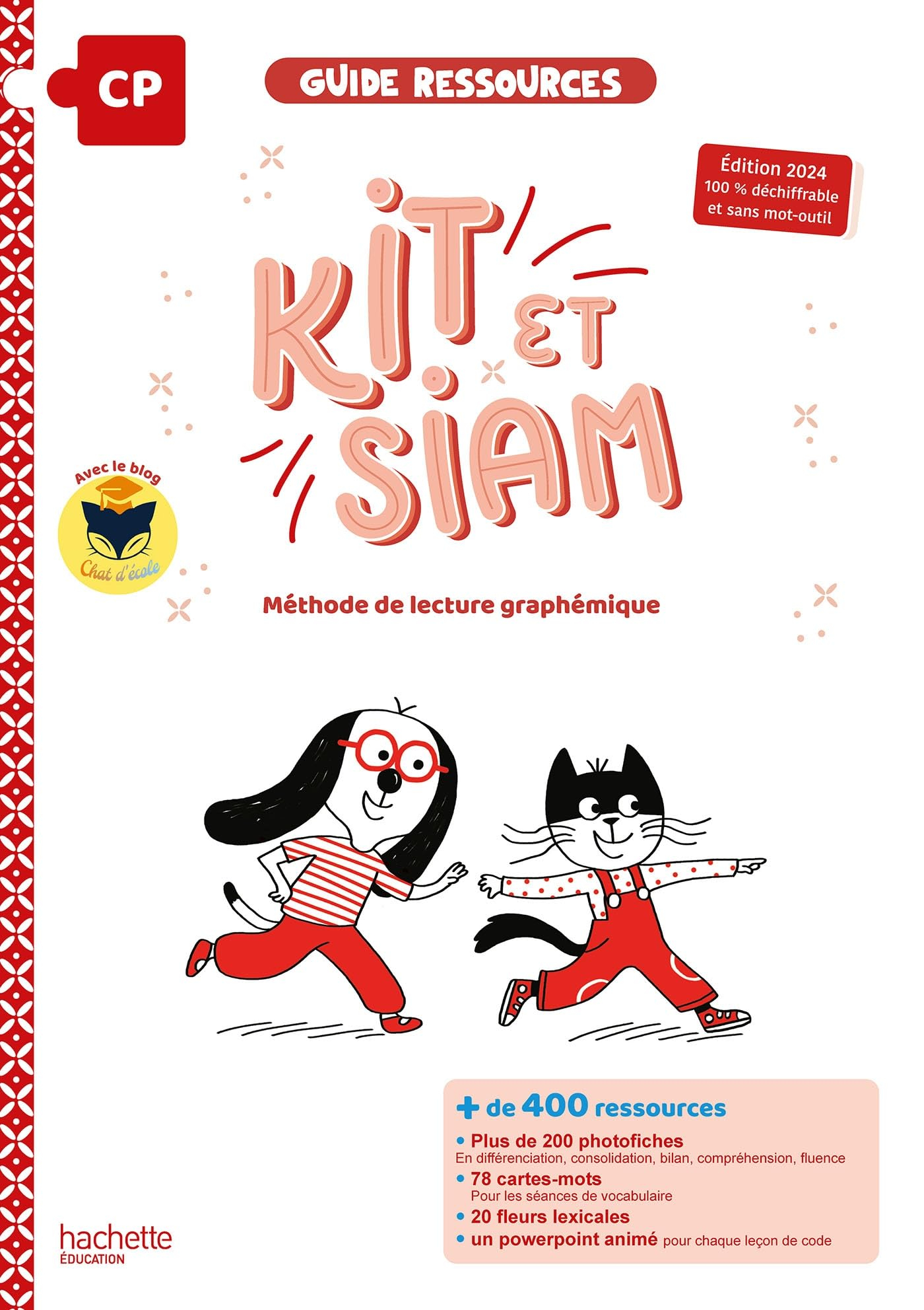 Kit et Siam CP : méthode de lecture graphémique : guide ressources