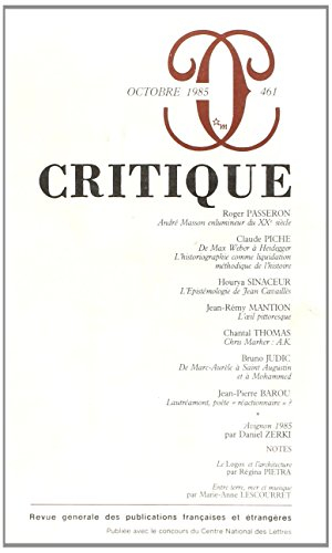revue critique