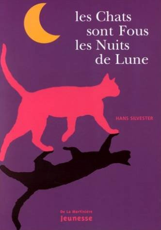 Les chats sont fous les nuits de lune