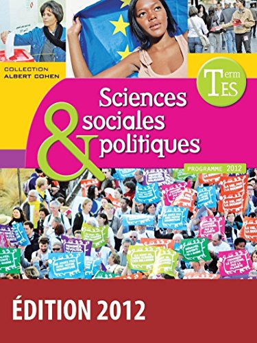 Sciences sociales politiques terminale ES : manuel de l'élève