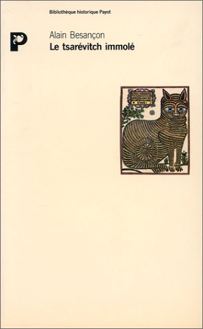 Le tsarévitch immolé : la symbolique de la loi dans la culture russe