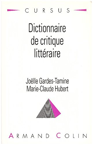 dictionnaire de critique littéraire