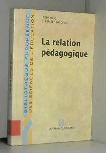 La Relation pédagogique
