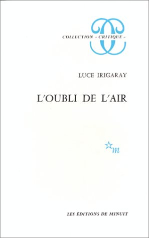 L'oubli de l'air chez Martin Heidegger