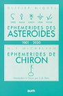 Ephémérides des astéroïdes : positions tous les 5 jours à 0 h GMT, Cérès, Pallas, Junon, Vesta, Psyc