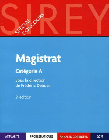 Magistrat, catégorie A