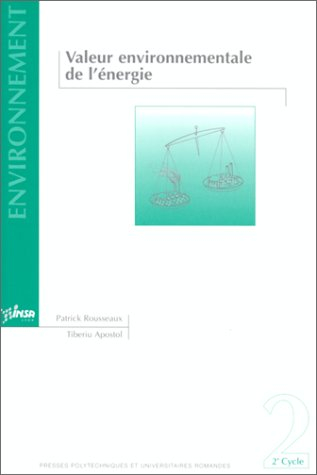 Valeur environnementale de l'énergie