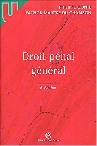 droit pénal général, 6e édition