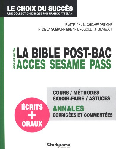 La bible : Accès, Sésame, Pass