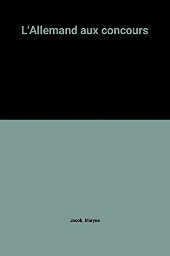 L'Allemand aux concours HEC