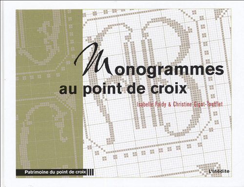 Monogrammes au point de croix