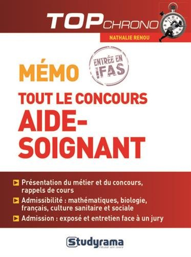 Mémo tout le concours aide-soignant