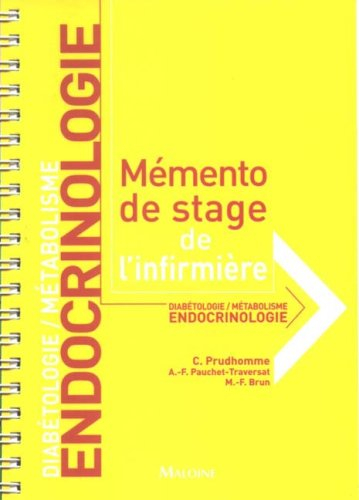 Endocrinologie : diabétologie, métabolisme