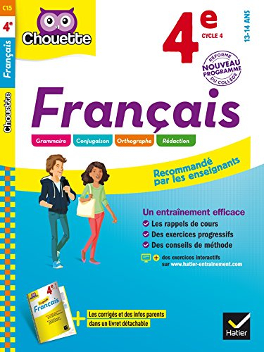 Français 4e cycle 4, 13-14 ans