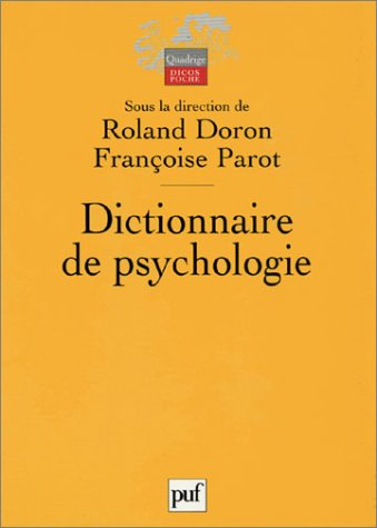dictionnaire de psychologie