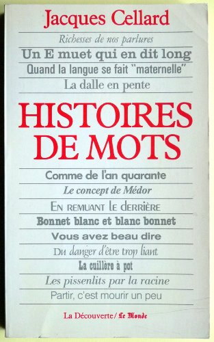 Histoires de mots