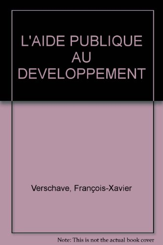 L'aide publique au développement